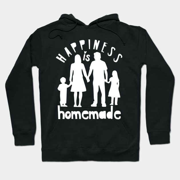 Happiness is homemade Hoodie by LebensART